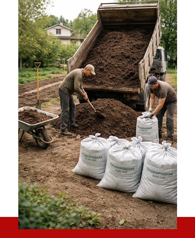 Плодородная смесь в Шебекине от 4276 р./куб с доставкой | ПРОНЕРУДШбк