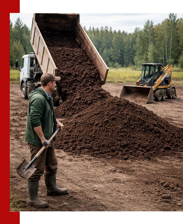 Купить верховой торф с доставкой в Шебекине для садоводства и растений