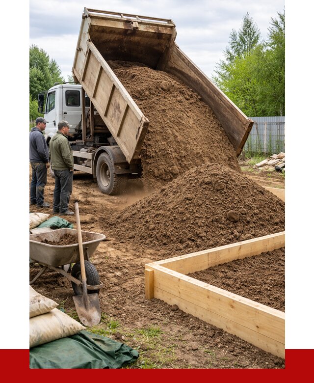 Торфо песчаная смесь в Шебекине с доставкой от 1883 р. | ПРОНЕРУДШбк