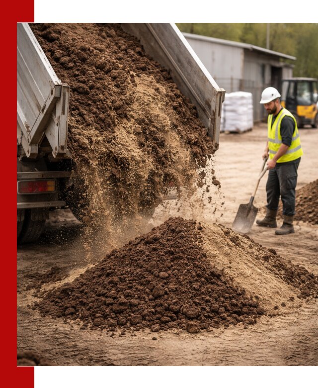 Доставка торфо-песчаной смеси в Шебекине для строительства и озеленения