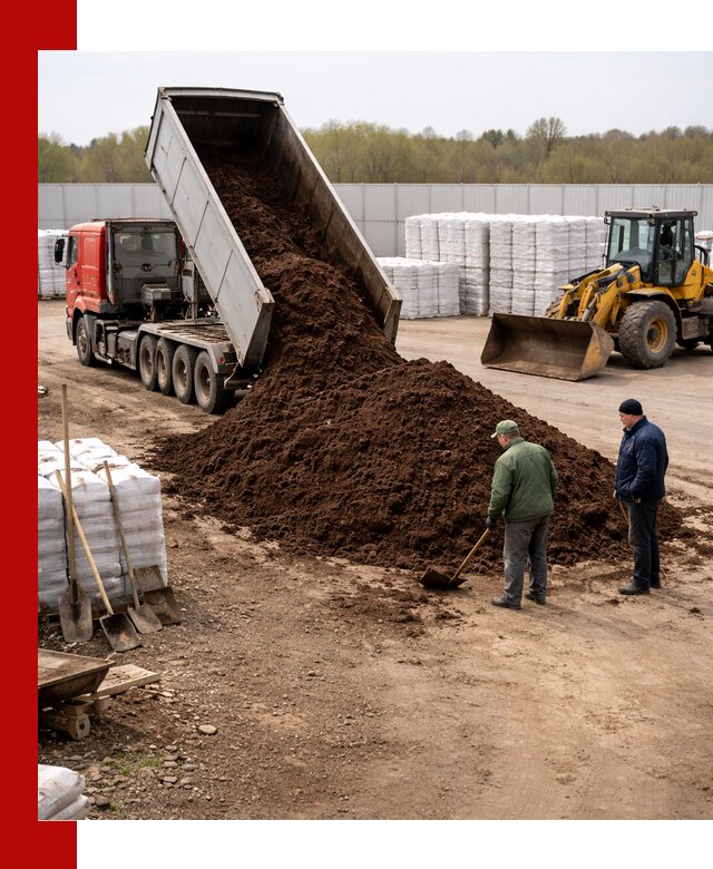 Доставка торфяных смесей оптом и в розницу в Шебекине