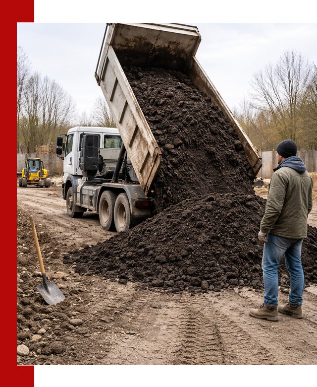 Доставка чернозема навалом в Шебекине быстро и выгодно