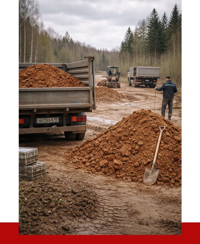 Глина и суглинки в Шебекине от 4581 р. за куб | ПРОНЕРУДШбк