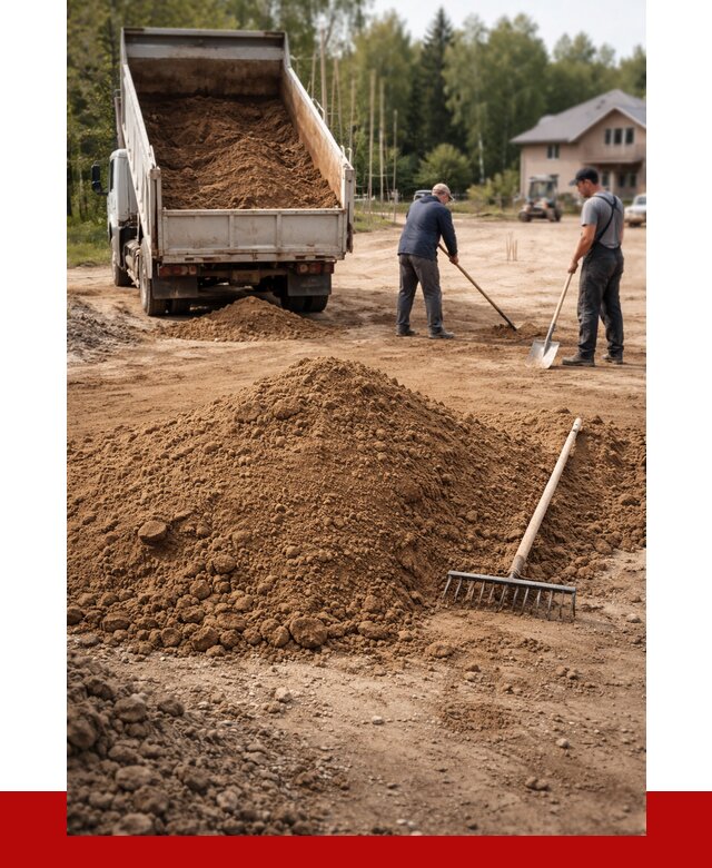 Суглинок для планировки в Шебекине с доставкой от 4276 р. | ПРОНЕРУДШбк