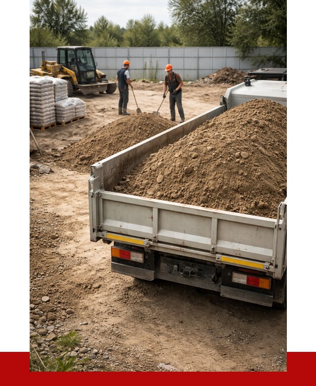 Супесь с доставкой в Шебекине от 2494 р. за куб | ПРОНЕРУДШбк