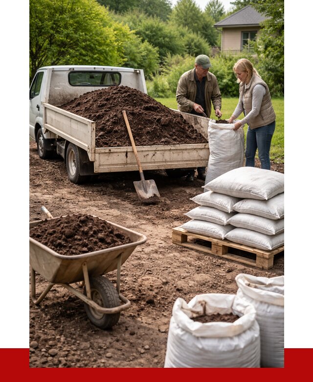 Перегной в мешках с доставкой в Шебекине от 2240 р. | ПРОНЕРУДШбк