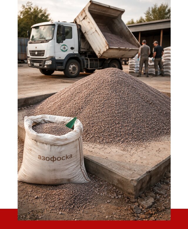 Купить азофоска в Шебекине с доставкой от 1222 р. за куб | ПРОНЕРУДШбк