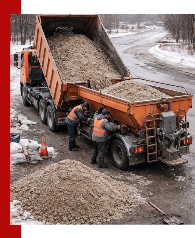 Поставка и вывоз пескосоля в Шебекине оптом и в розницу