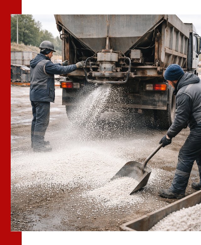 Доставка и продажа хлористого кальция в Шебекине