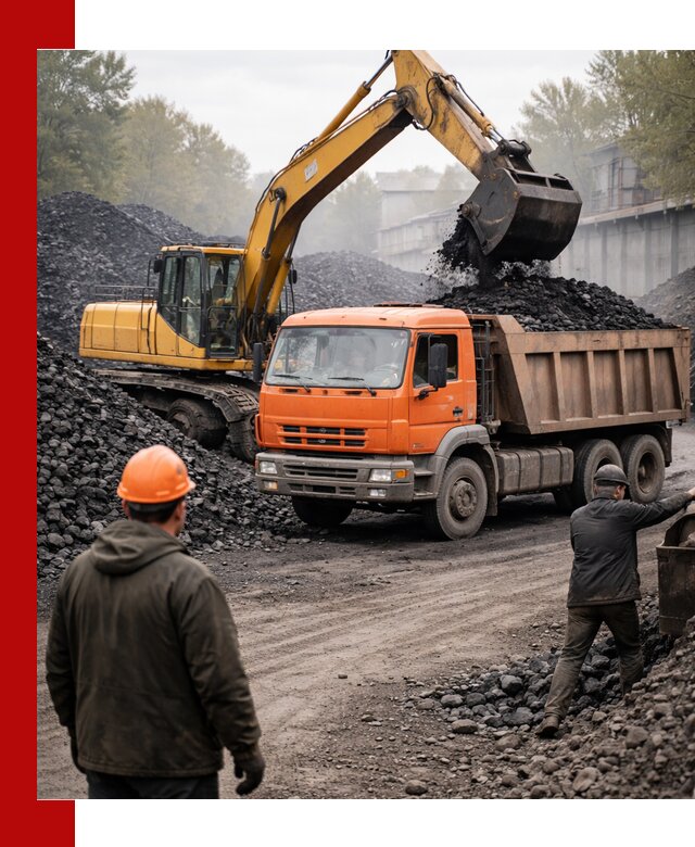 Доставка угля автотранспортом в Шебекине быстро и выгодно