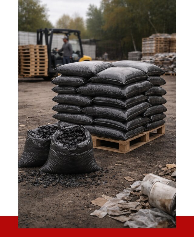 Купить уголь в мешках с доставкой в Шебекине от 7636 р. | ПРОНЕРУДШбк