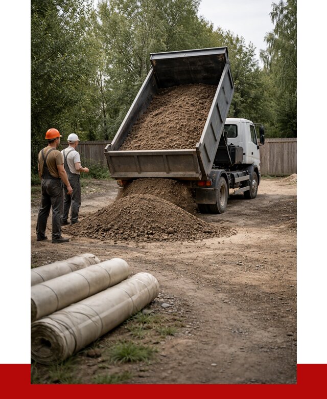 Доставка сыпучих материалов самосвалом в Шебекино от 4276 р. | ПРОНЕРУДШбк