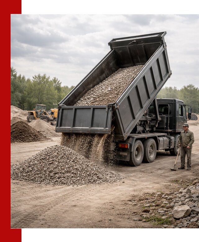 Доставка самосвалом 30 м3 по выгодным ценам в Шебекине