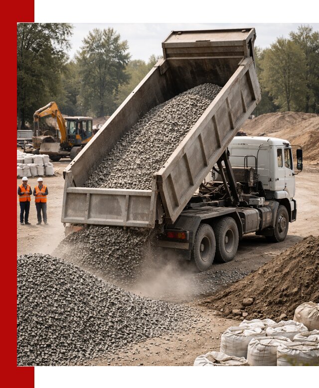 Аренда самосвала в Шебекине для доставки сыпучих и нерудных материалов