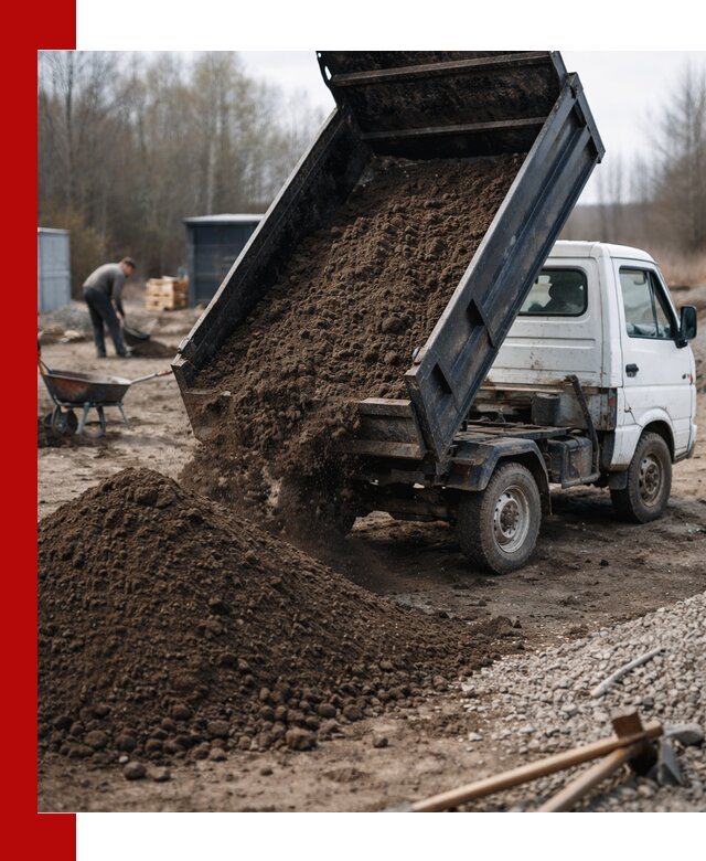 Аренда минисамосвала в Шебекине для доставки сыпучих материалов