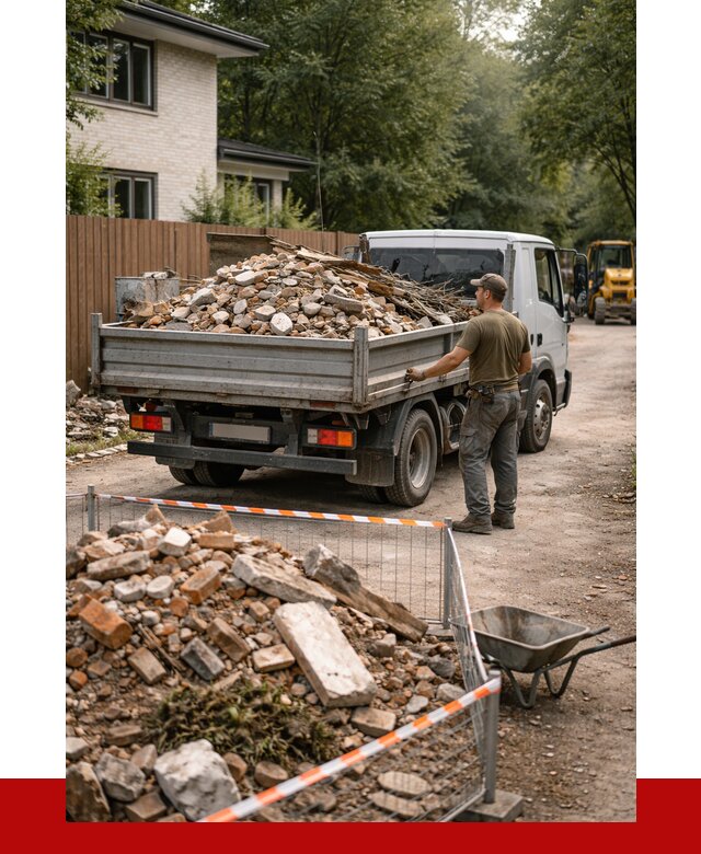 Вывоз строительного мусора с погрузкой в Шебекине от 7636 р | ПРОНЕРУДШбк