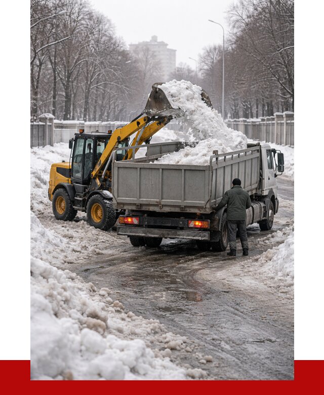 Вывоз снега с погрузкой в Шебекине от 3563 р. ПРОНЕРУДШбк
