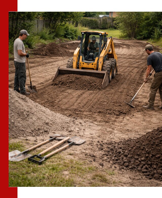 Планировка участка грунтом с вывозом и доставкой в Шебекине
