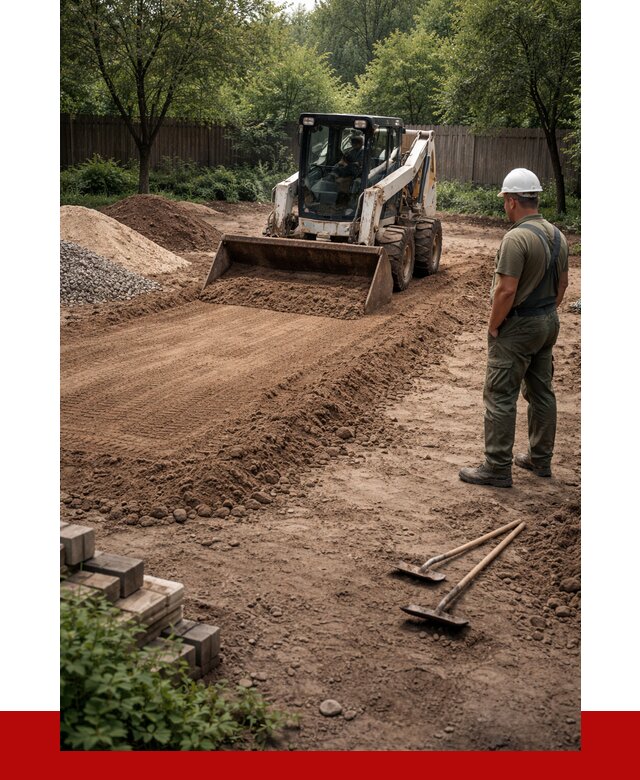 Выравнивание участка под ключ в Шебекине от 3563 р. | ПРОНЕРУДШбк